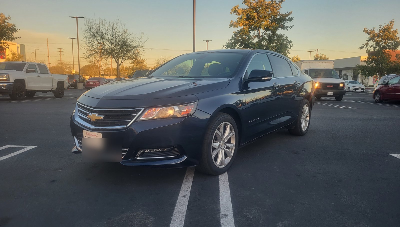 Repaired 2018 Chevrolet Impala, front-end collision rebuild